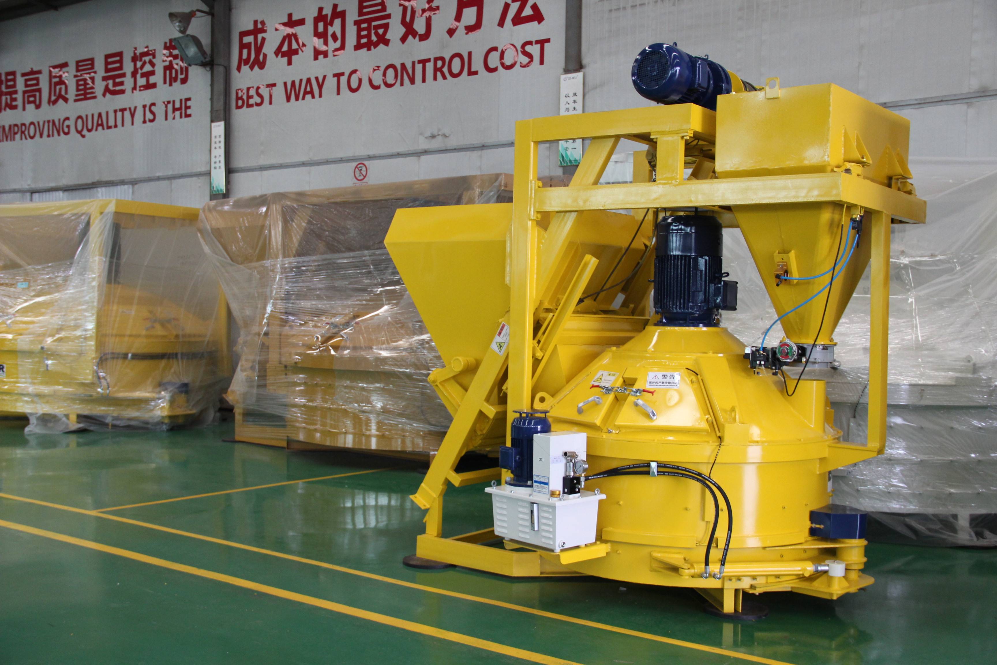 cmp行星式混凝土搅拌机-看一看物料在筒内搅拌所经历的过程