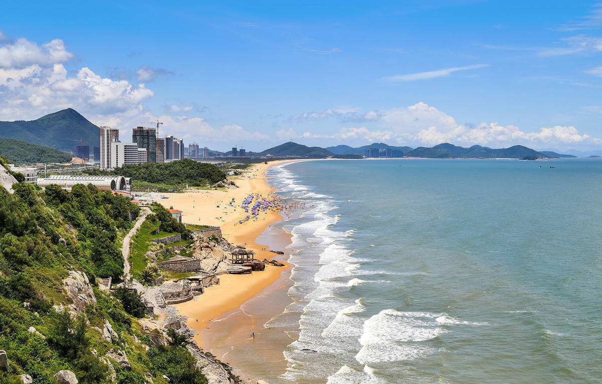 建设|海陵岛十里银滩