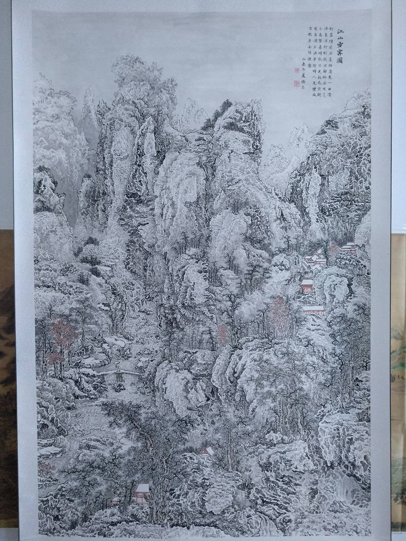 以下是张志部分作品:国画作品多次入选中国美术家协会主办的全国美展.