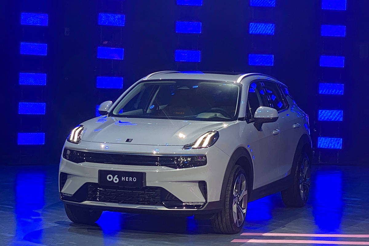 13.98万起/粉色外观/phev纯电里程升级 领克06新车款上市