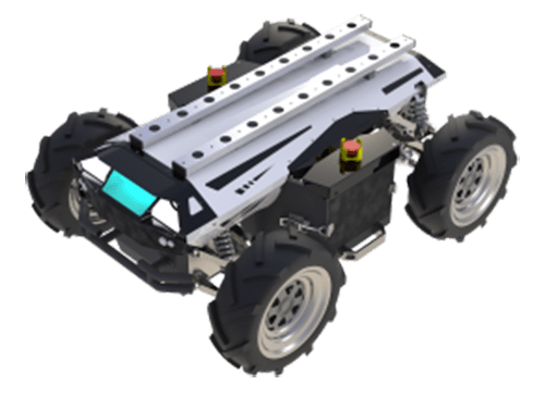 适应各种复杂环境让操作更加顺畅的轮式机器人底盘阿克曼结构