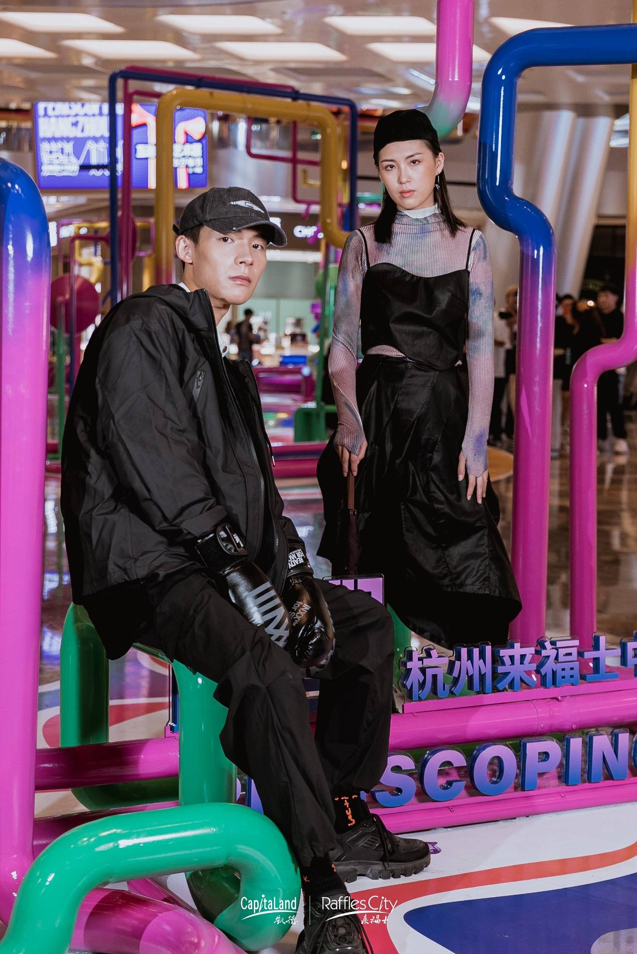 设计 杭州来福士中心FASHION CRUSH 2021秋冬时装秀启幕