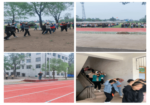 居安思危,未雨绸缪,共建和谐校园——安乡县下渔口中学防震减灾紧急