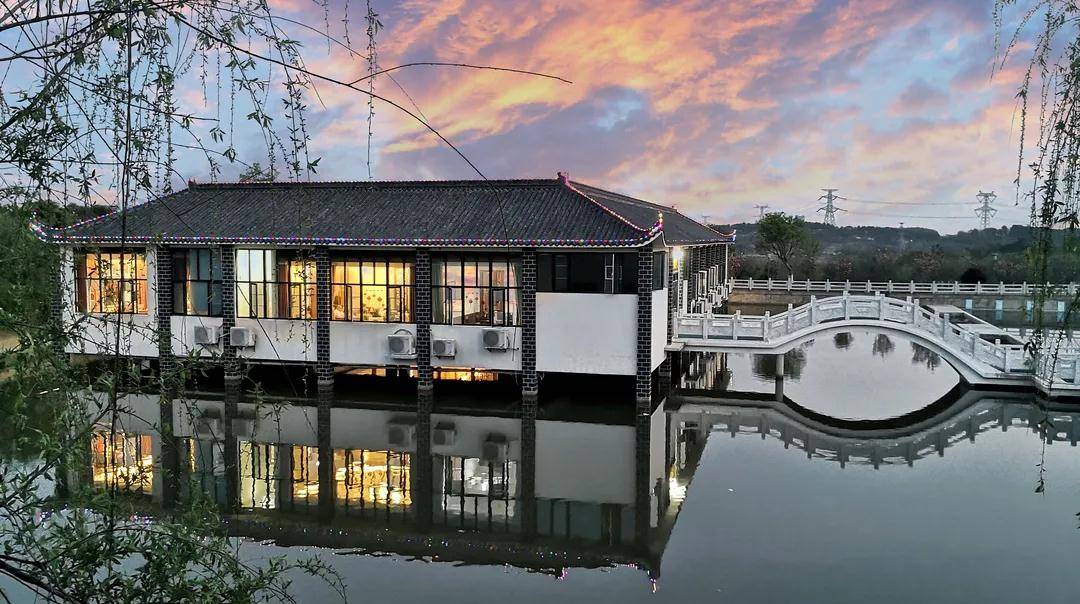 黄陂宝藏民宿 | 马跡山度假山庄,中式园林,睡进风景里