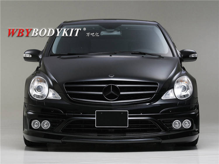 奔驰r级w251r300r350500改装wald包围保险杠前杠后杠雾灯尾嘴