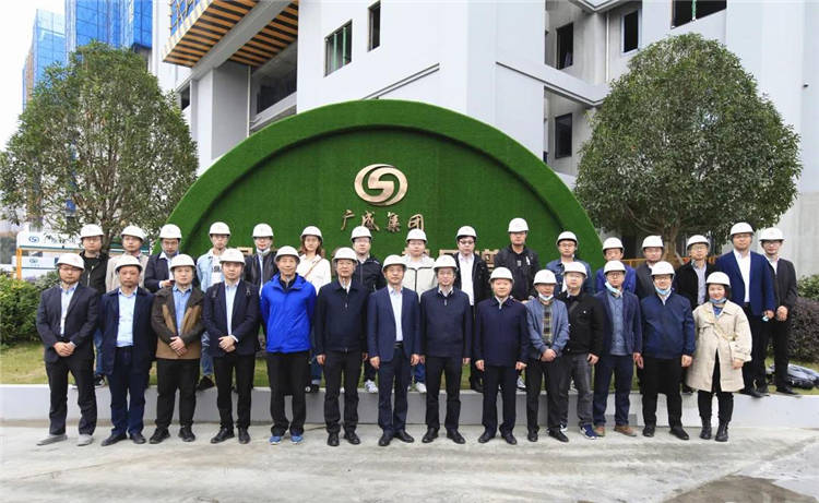 全省绿色建造科技创新联合体技术观摩交流活动在广盛集团举行