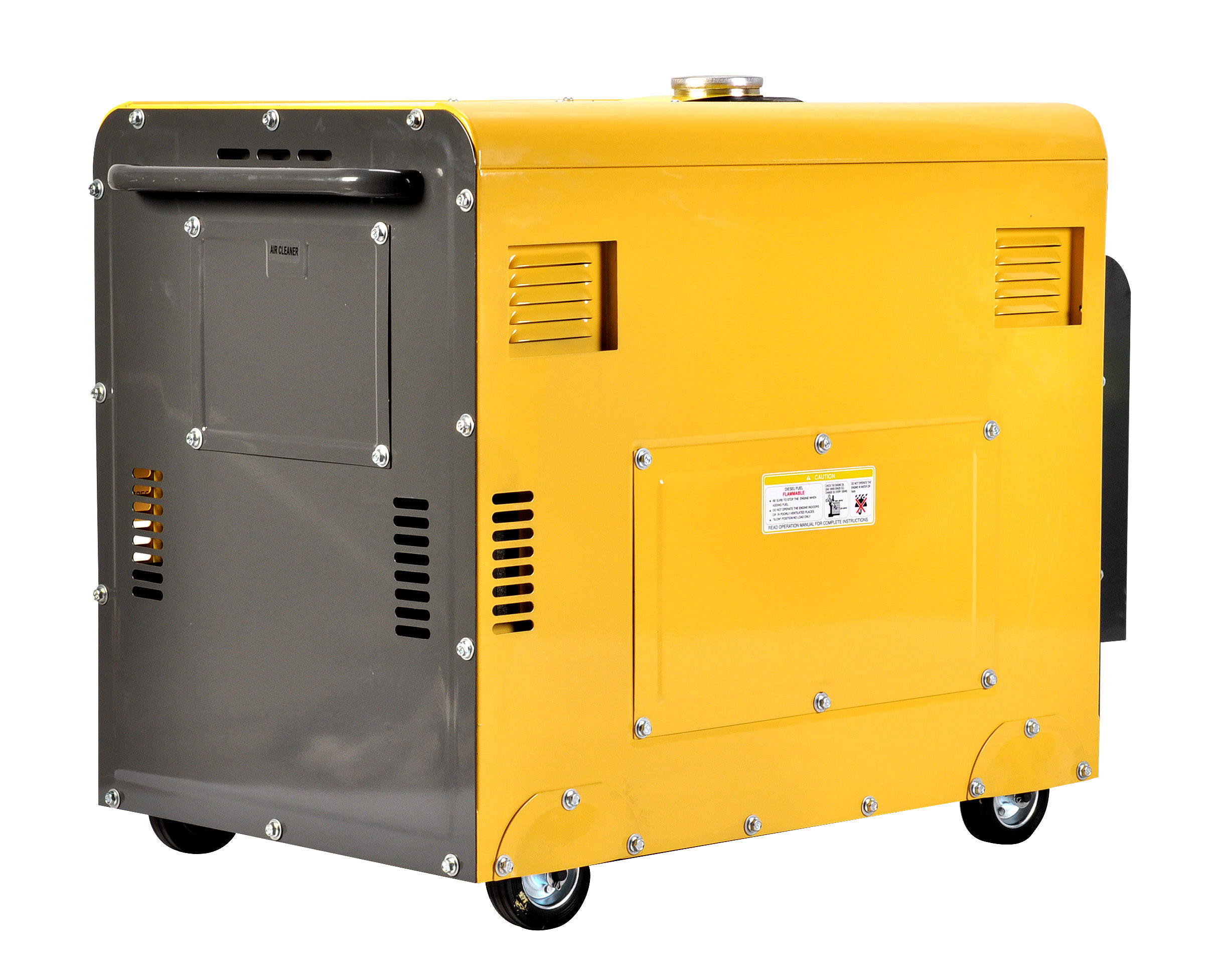 户外用电移动柴油发电机5kw8千瓦