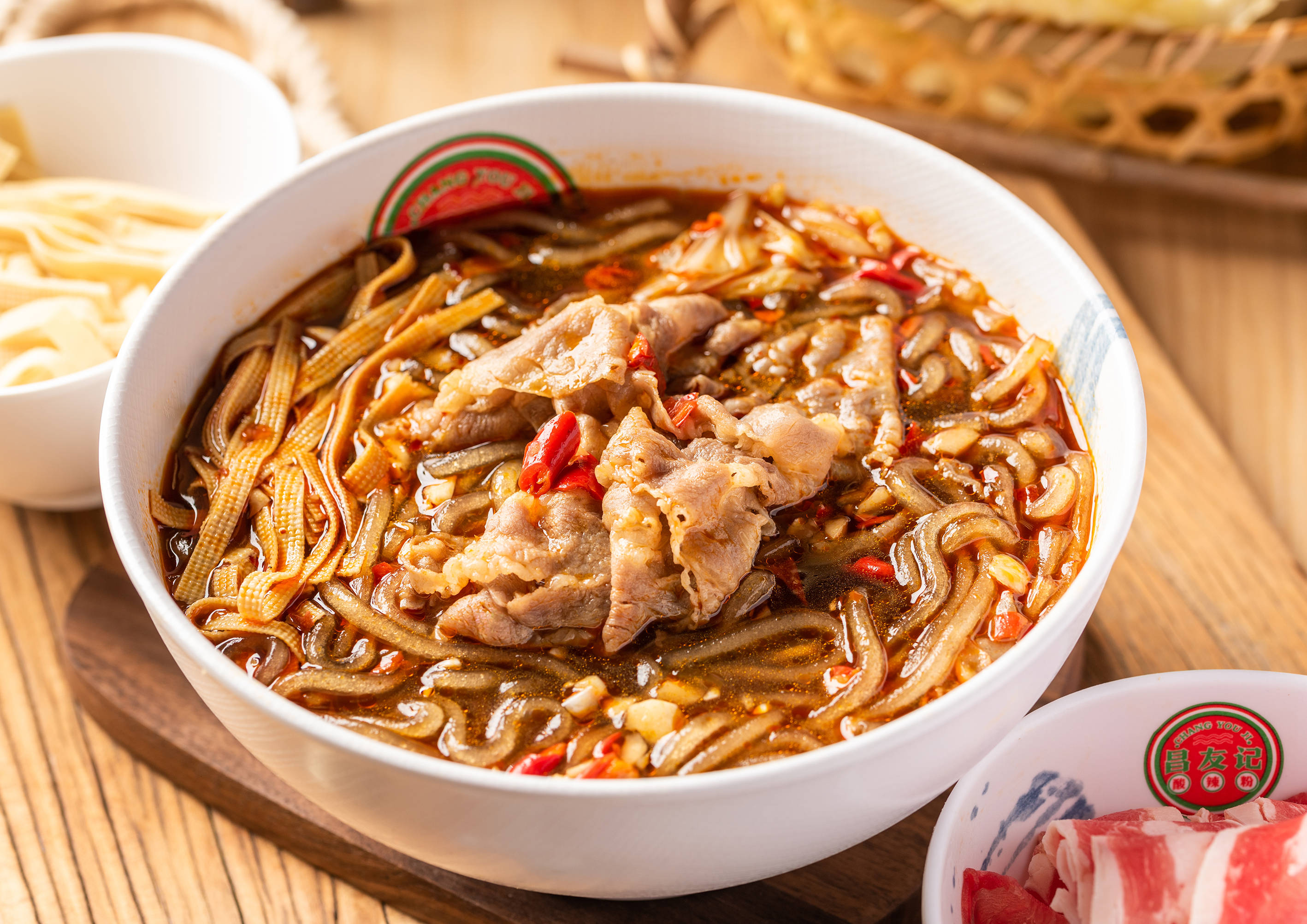 昌友记酸辣粉踏踏实实做人真材实料做粉