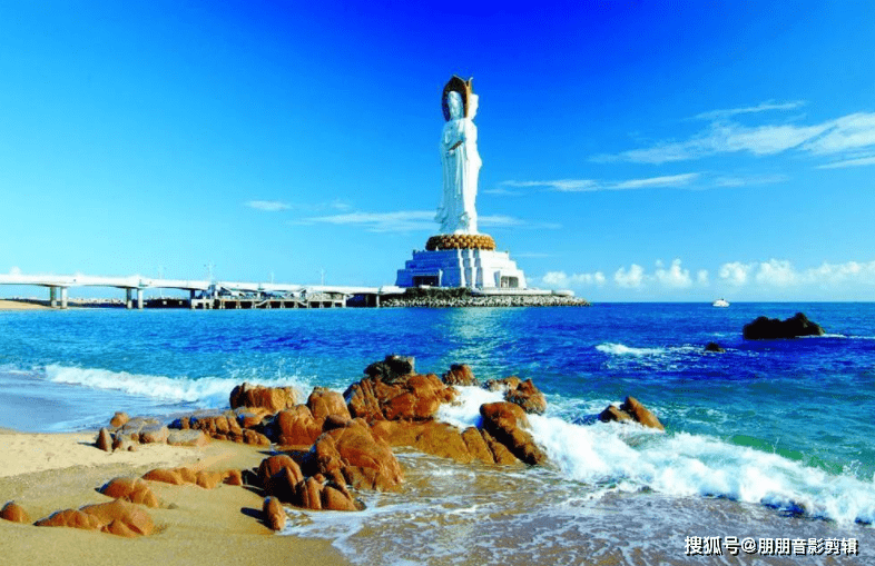 高达108米的海上观音雕像，号称海南岛的镇岛之宝！