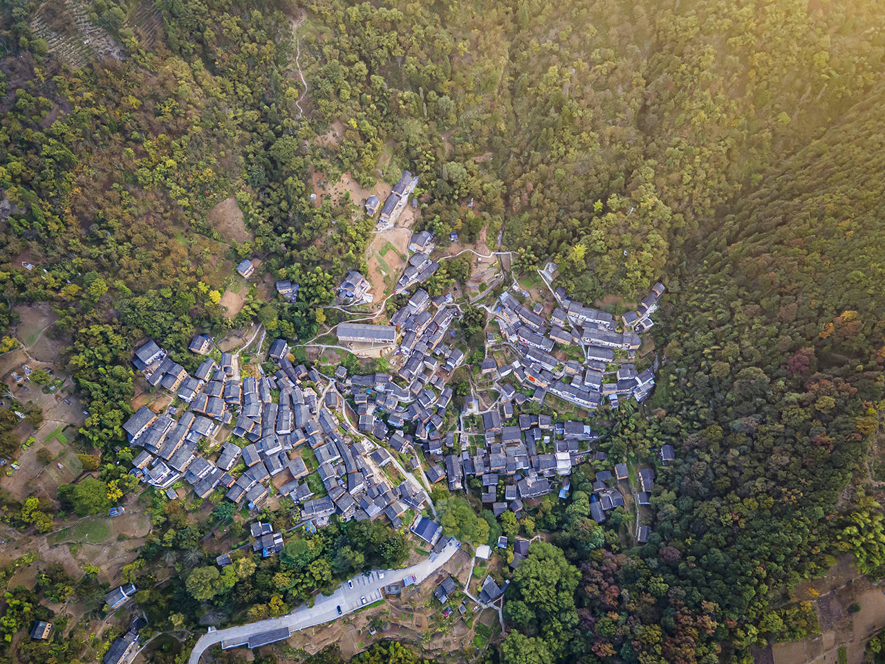 阳产|安徽旅行| 阳产土楼，云端里的秋禧之乐