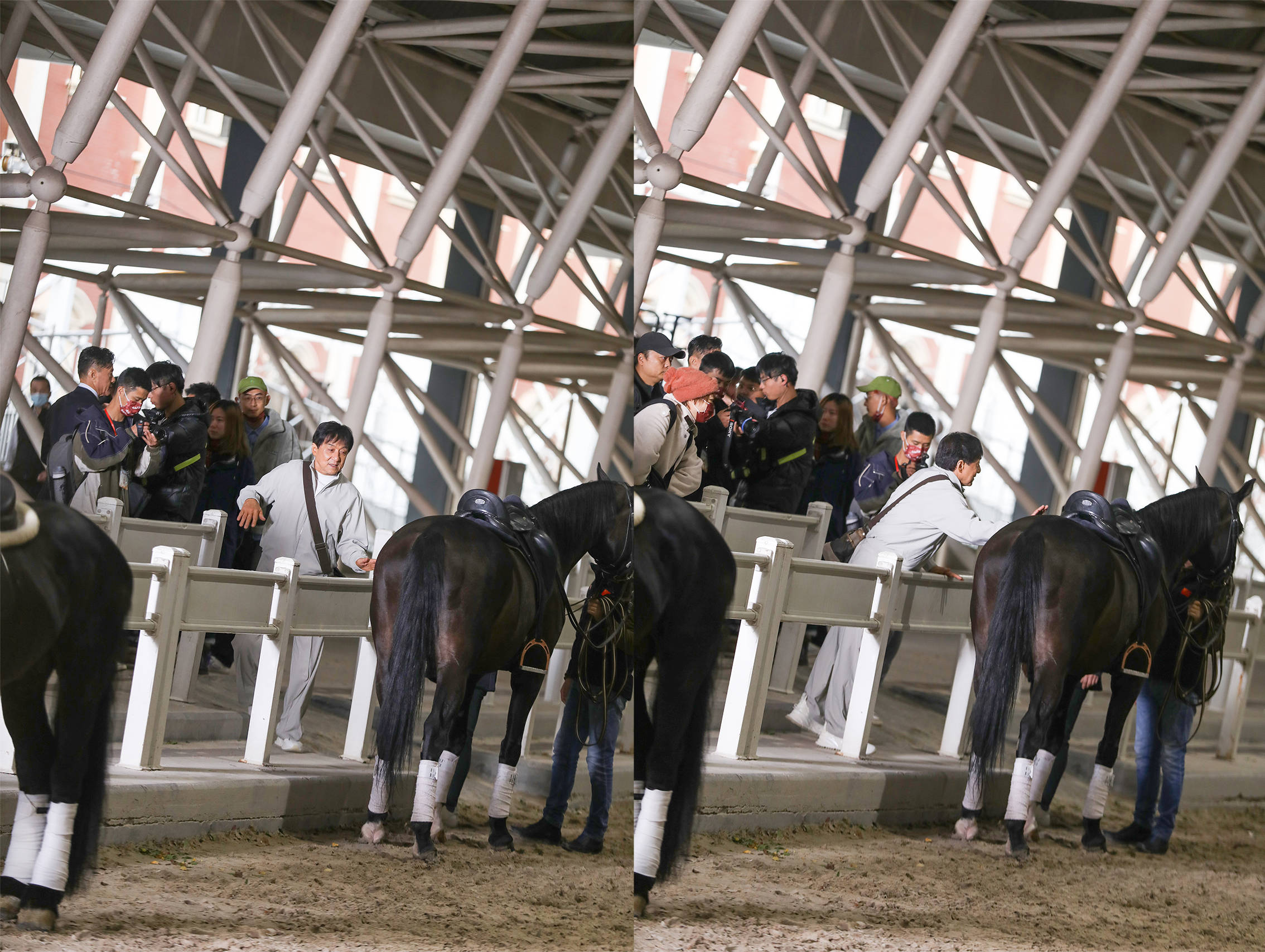 电影《龙马精神》“东方威尼斯”杀青，海澜飞马水城引众星打卡游览