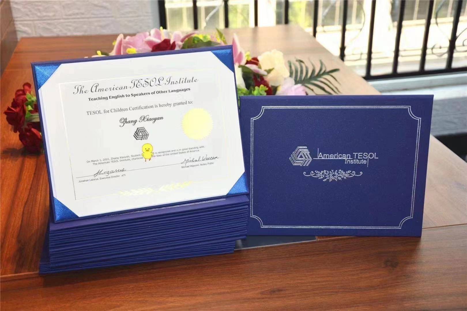 tesolforchildrencertificatetesol毕业学员的真实反馈