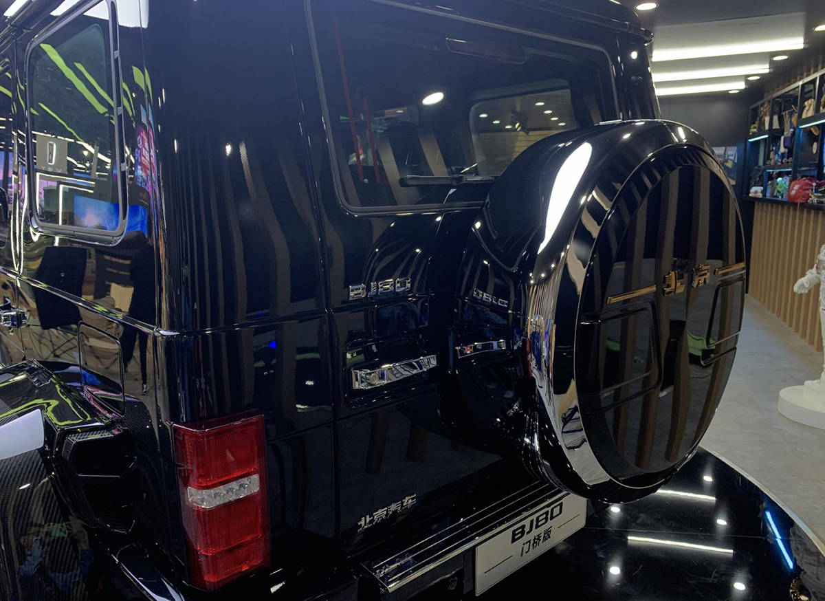 2021广州车展:北京bj80门桥版亮相
