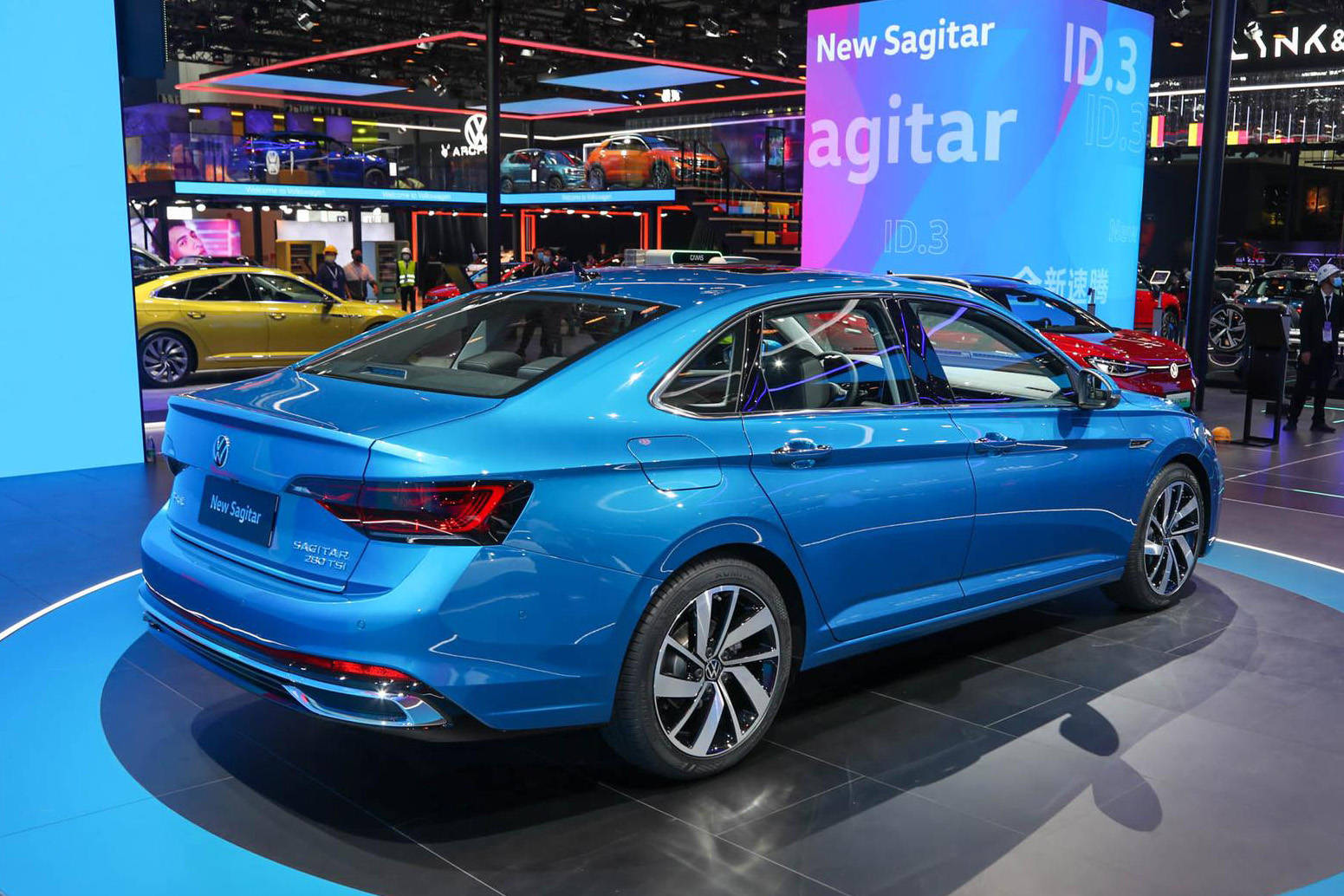 2021广州车展一汽大众新款速腾亮相