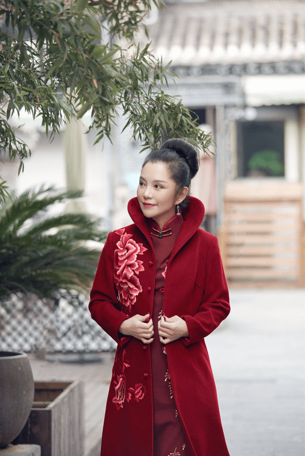 杜伊 寒潮来袭,想要温暖又时尚,这几款中式大衣不容错过