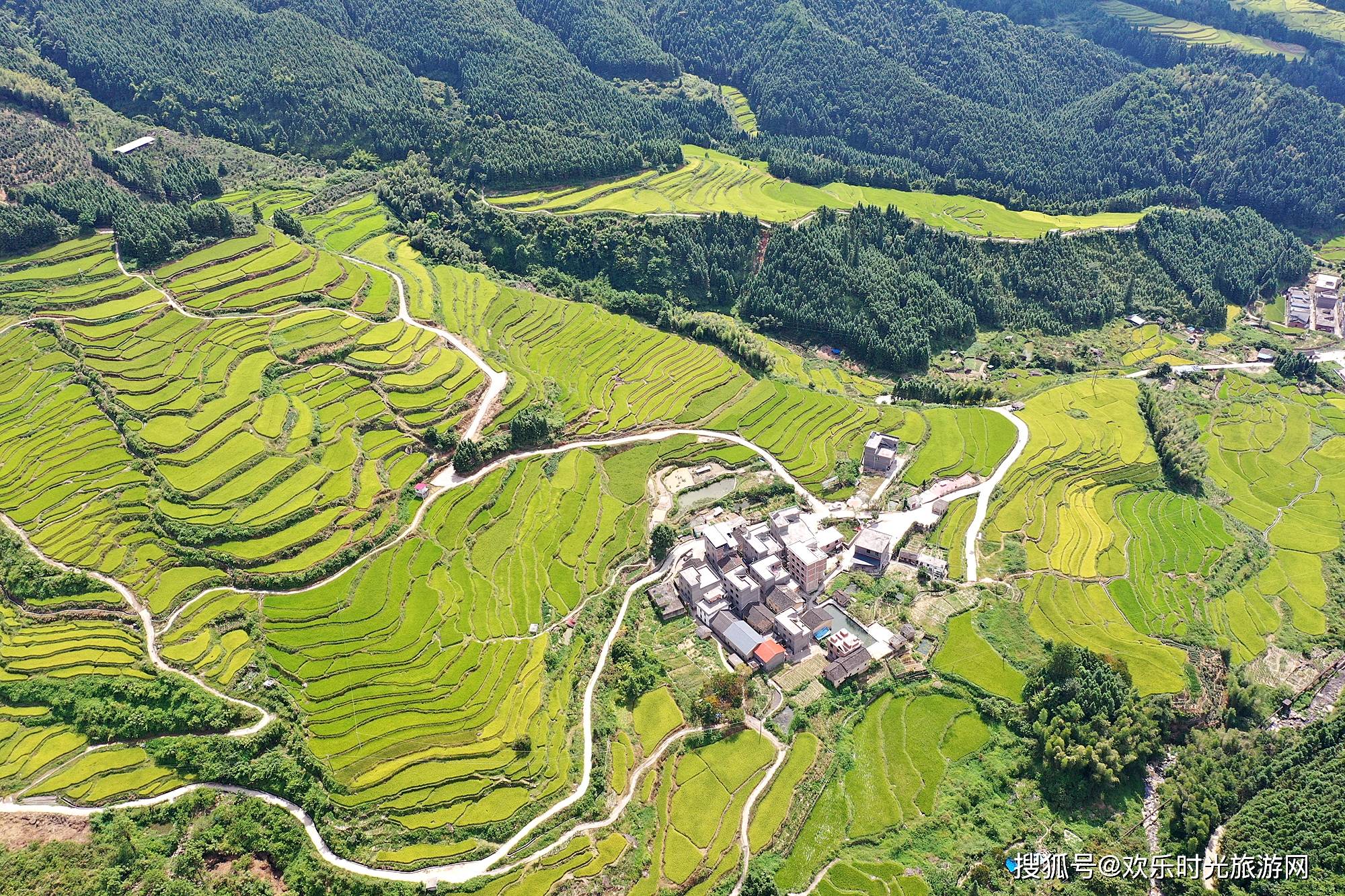 黑山梯田2022详细旅游攻略_连山_黑山村_搜索