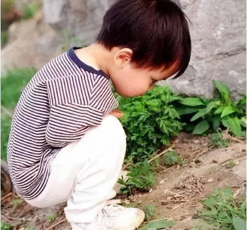 米粒小时候就爱看蚂蚁搬家,在小花坛边经常一蹲就是一个下午他们不仅