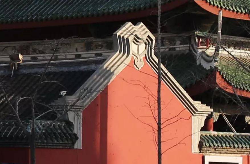 烟台市福建会馆的山墙_山花_五行_绶带