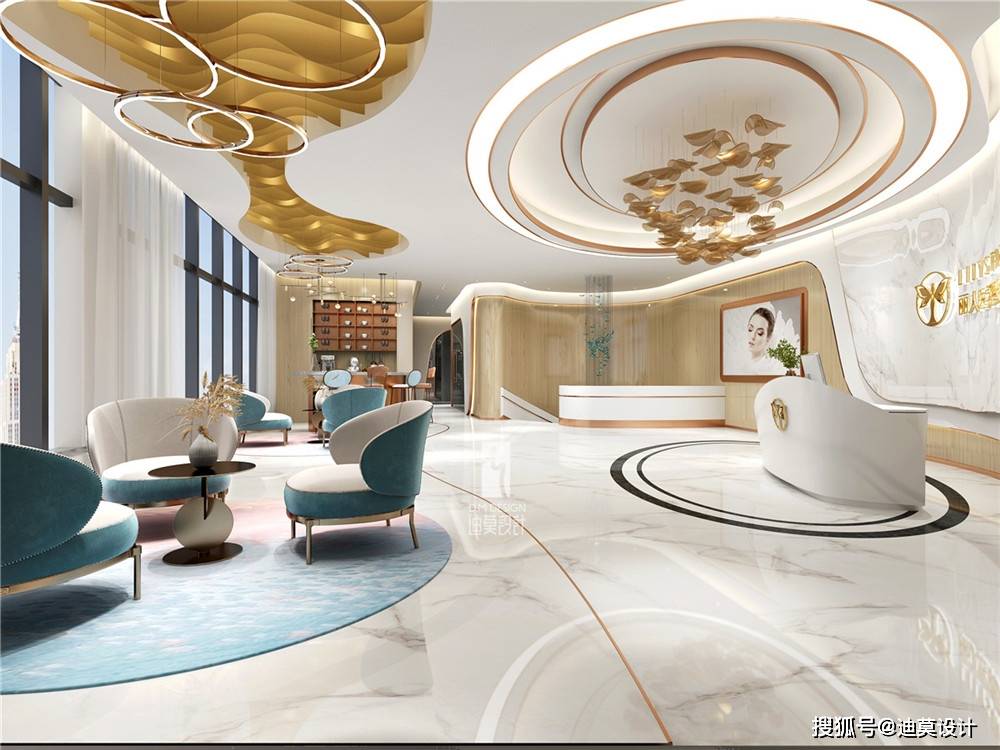中原地区打造高级感的医美整形机构设计效果 设计让美业空间更美