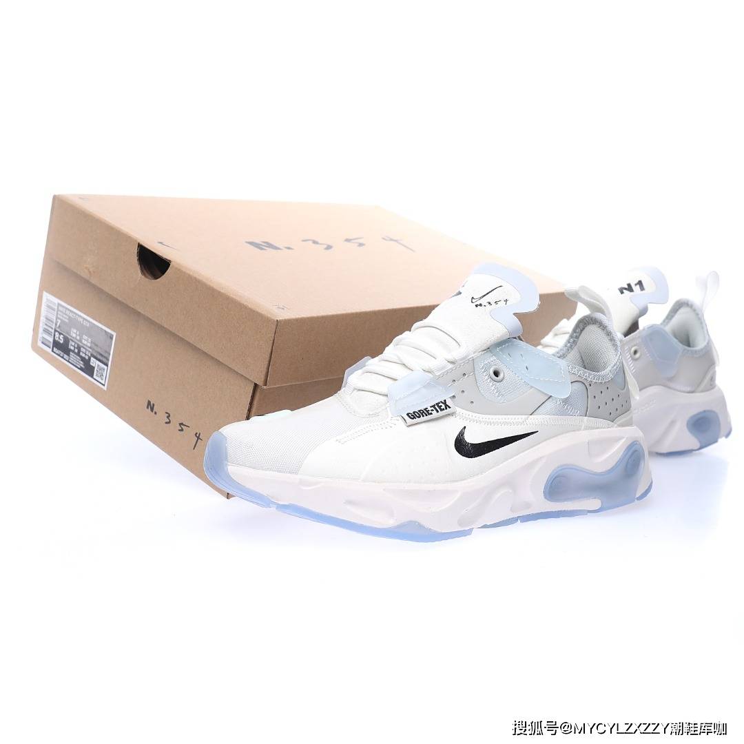 Gore-Tex 耐克Nike React N.354 Type Gore-Tex 瑞亚解构机能低帮慢跑鞋 BQ4737-001-002