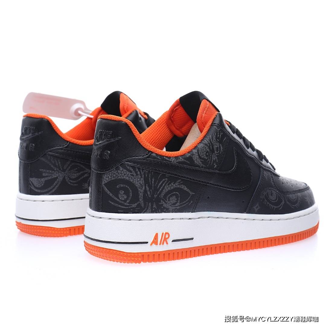 图标 2021恶作剧之夜万圣节耐克Nike Air Force 1 '07 空军一号运动板鞋 DC8891-001