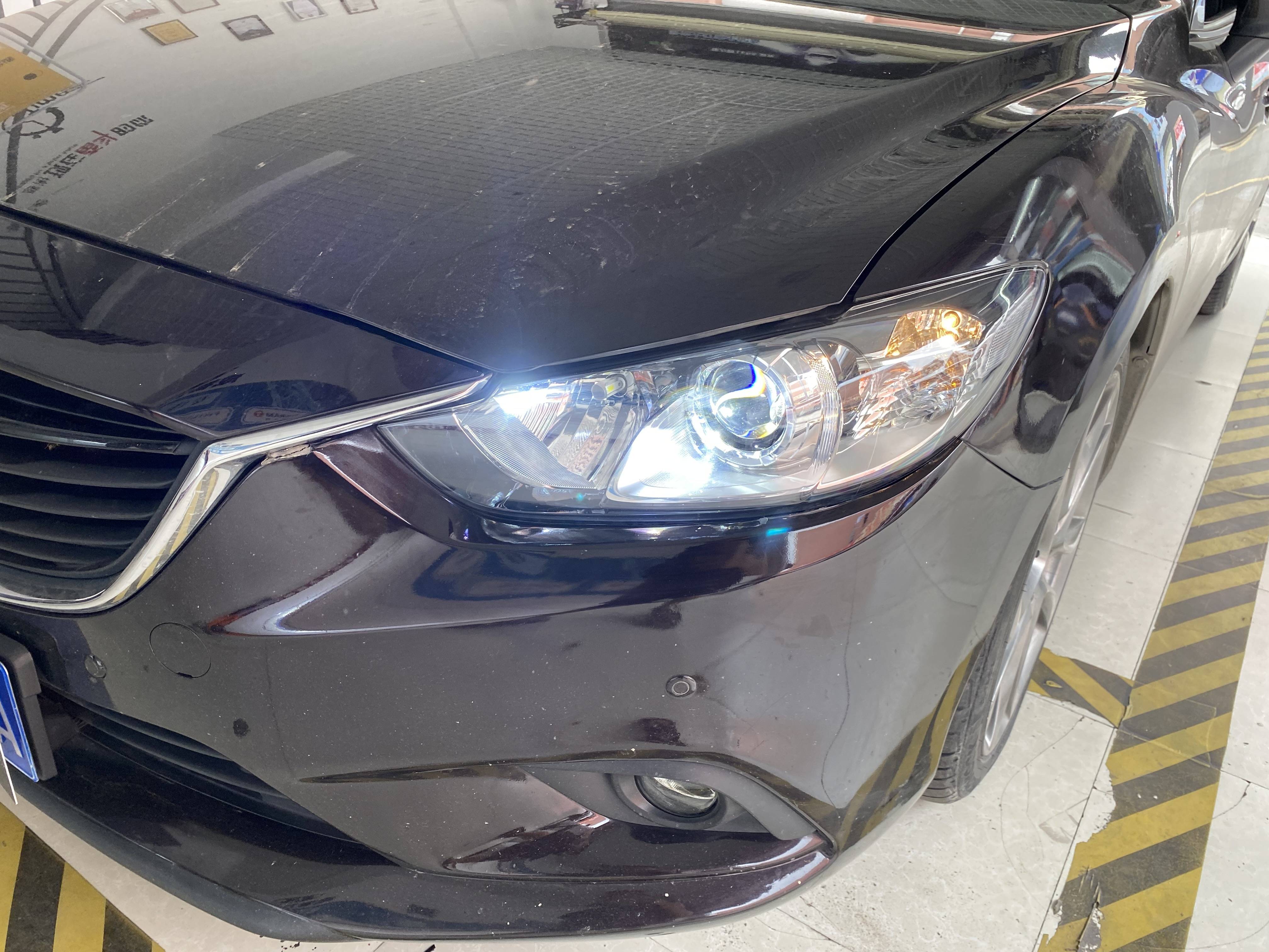 成都车灯改装店升级led一体式透镜改装一体式激光大灯