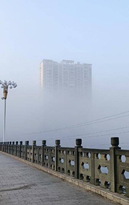 眼前一片白茫茫!河北山东等5省局地有特强浓雾