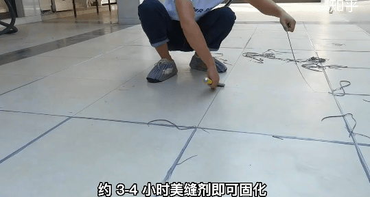 速缝先生美缝剂标准施工流程六大步骤