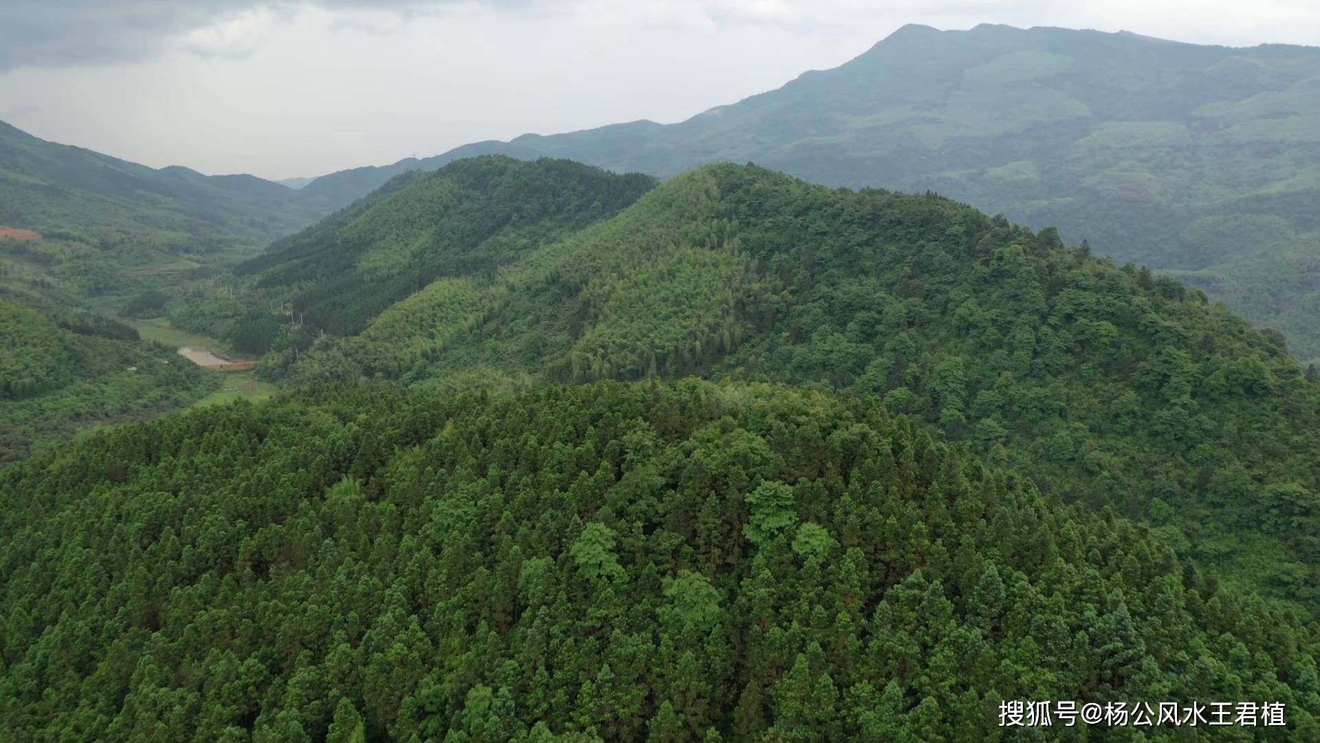 原創大鵬育雛形風水寶地就是氣勢非凡王君植湖南航拍分享