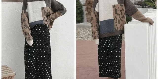 带着 适合小个子女生的秋冬穿搭示范，简单时尚