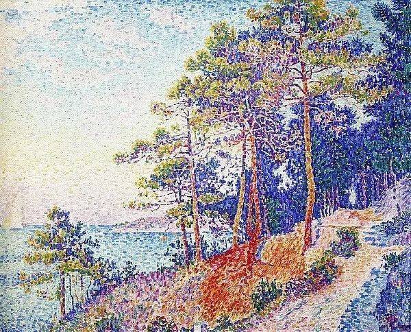法国新印象派画家保罗·西涅克绘画作品欣赏_Paul_Signac_风景画