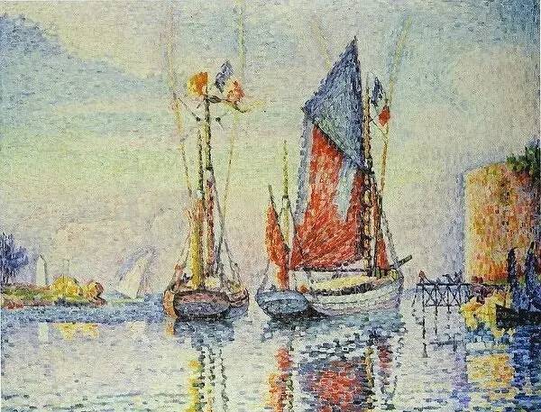 法国新印象派画家保罗·西涅克绘画作品欣赏_Paul_Signac_风景画