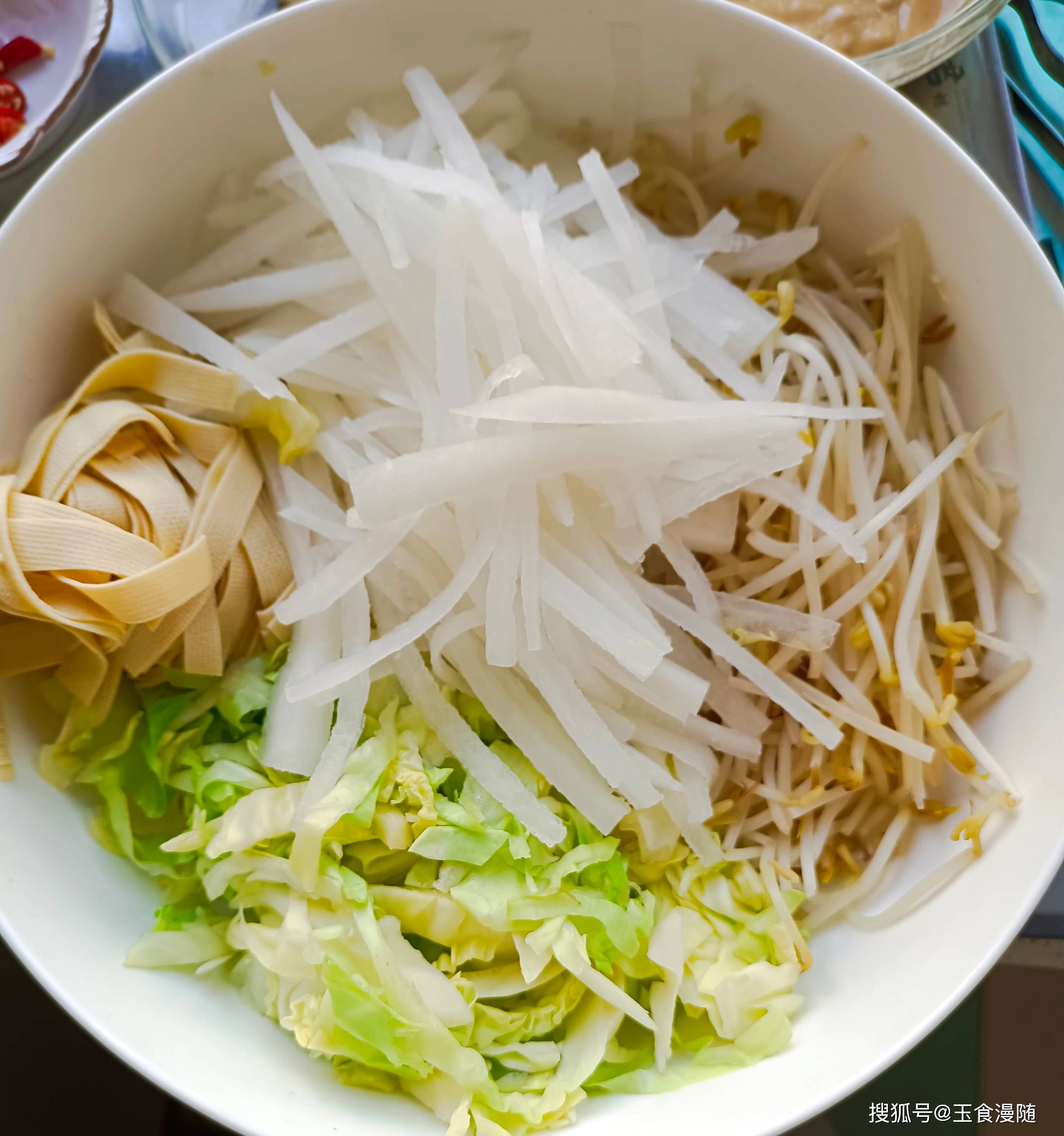 减重菜之芝麻酱凉拌菜_白萝卜_白芝麻_斤数