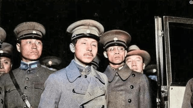 历史的瞬间一组民国时期大人物彩色老照片都是当时的风云人物