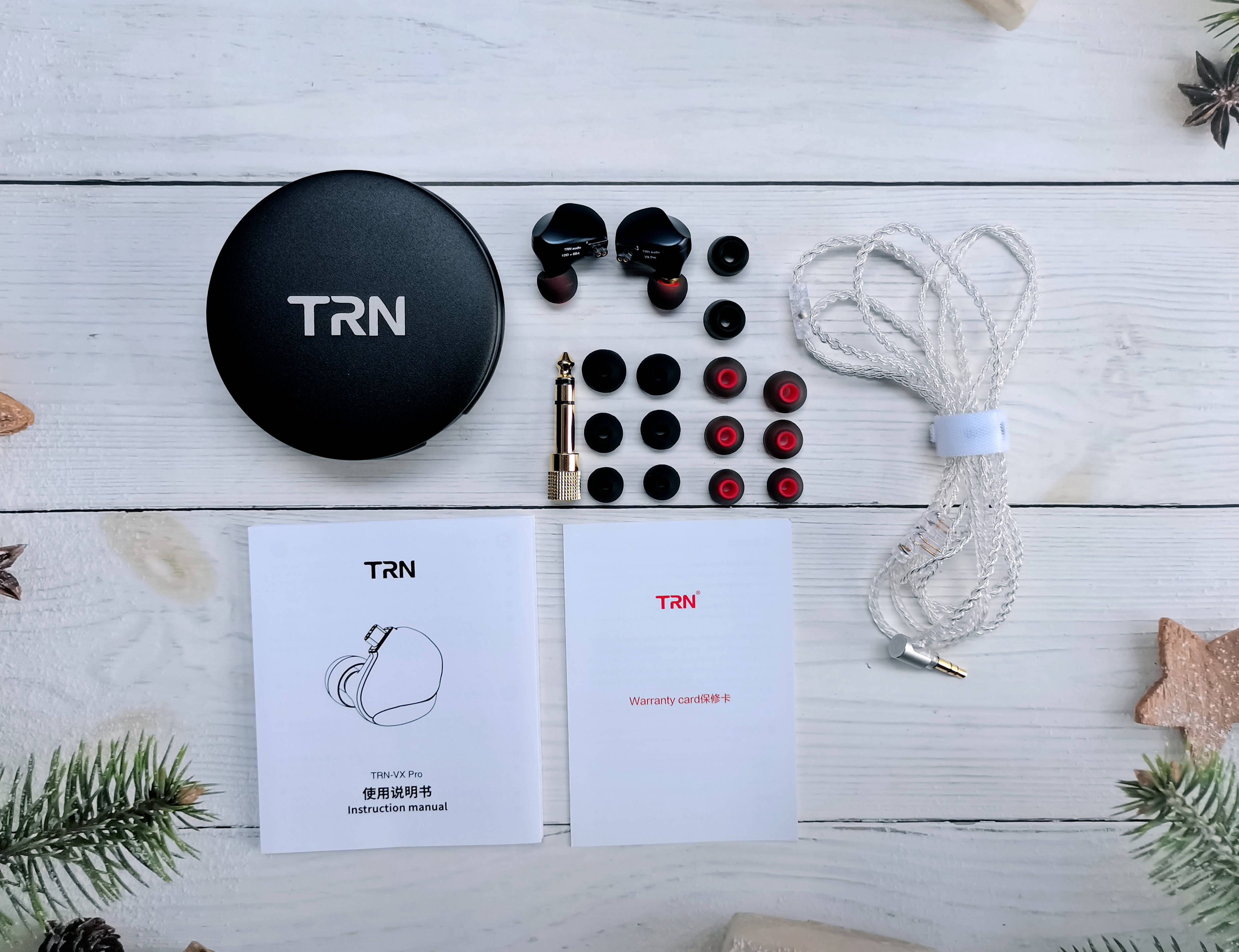 trnvxpro耳机上手评测搭载了一圈八铁的旗舰级hifi耳机