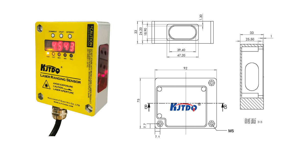 激光|DEH-30-500激光距离传感器