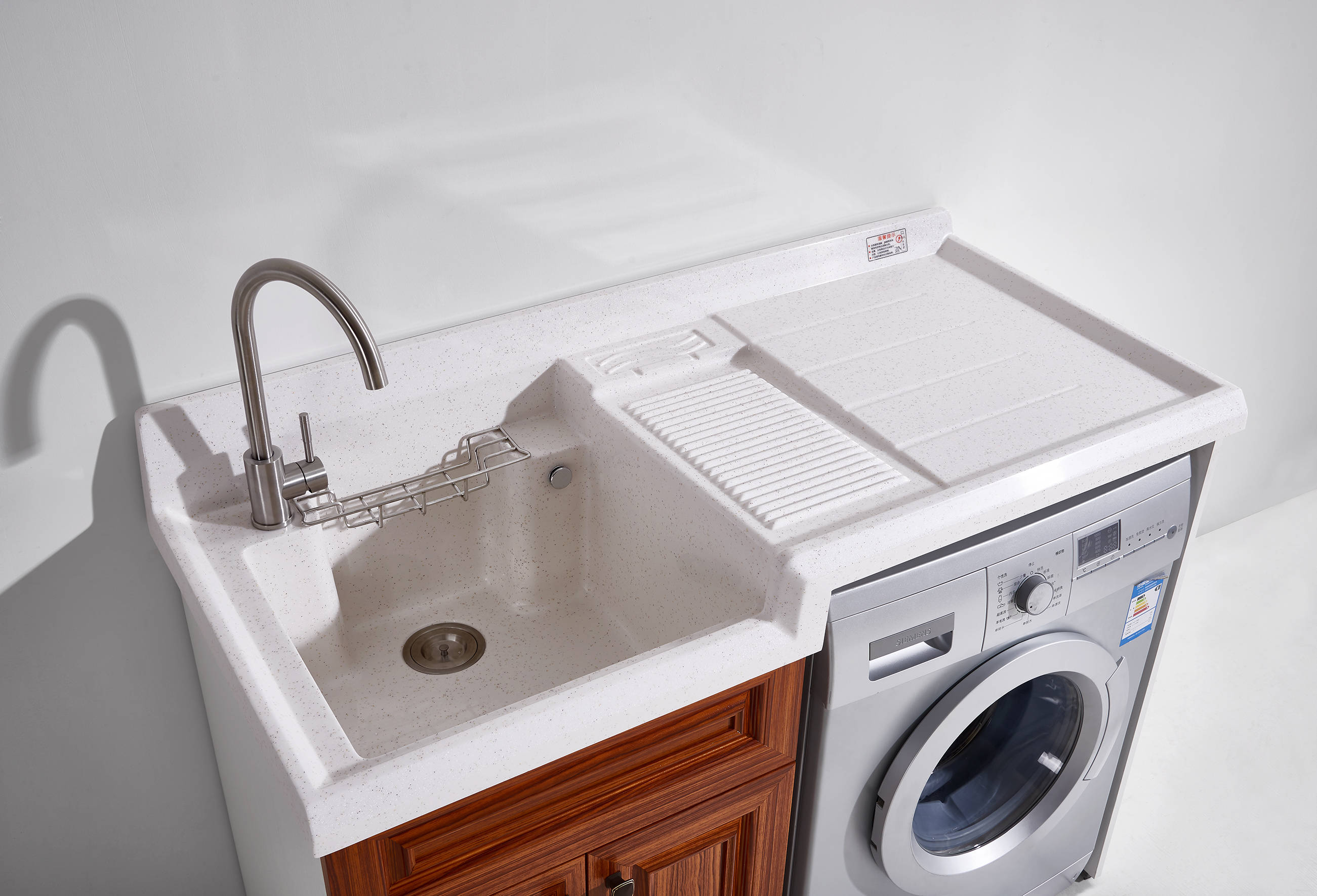 洗依世家 | 阳台洗衣柜细节图!_依世家_衣柜_阳台