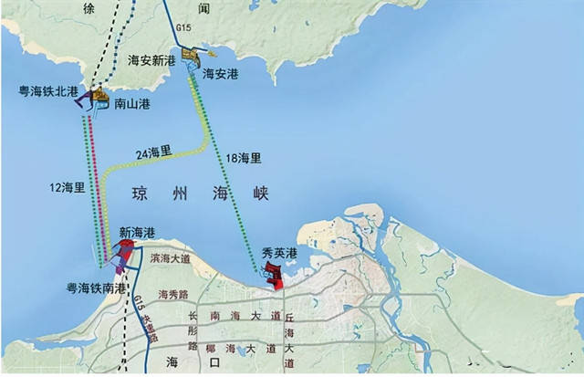 3个需修跨海大桥的地方琼州海峡仅18公里渤海海峡有一连串小岛屿