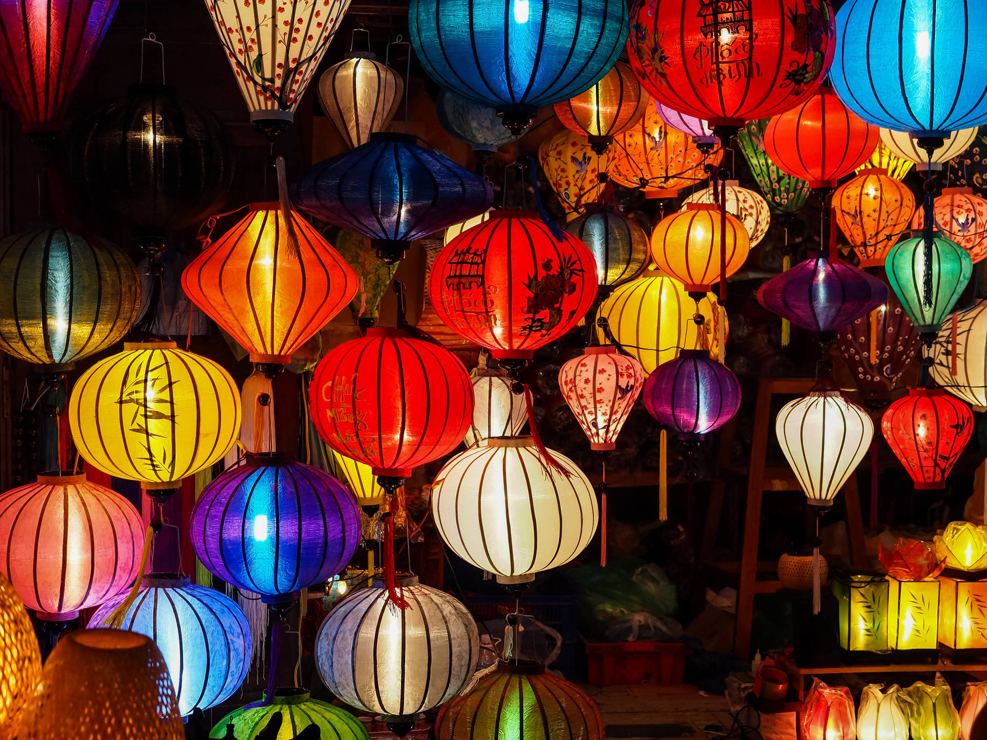 春节习俗系列之挂花灯_东至县_彩灯_文化