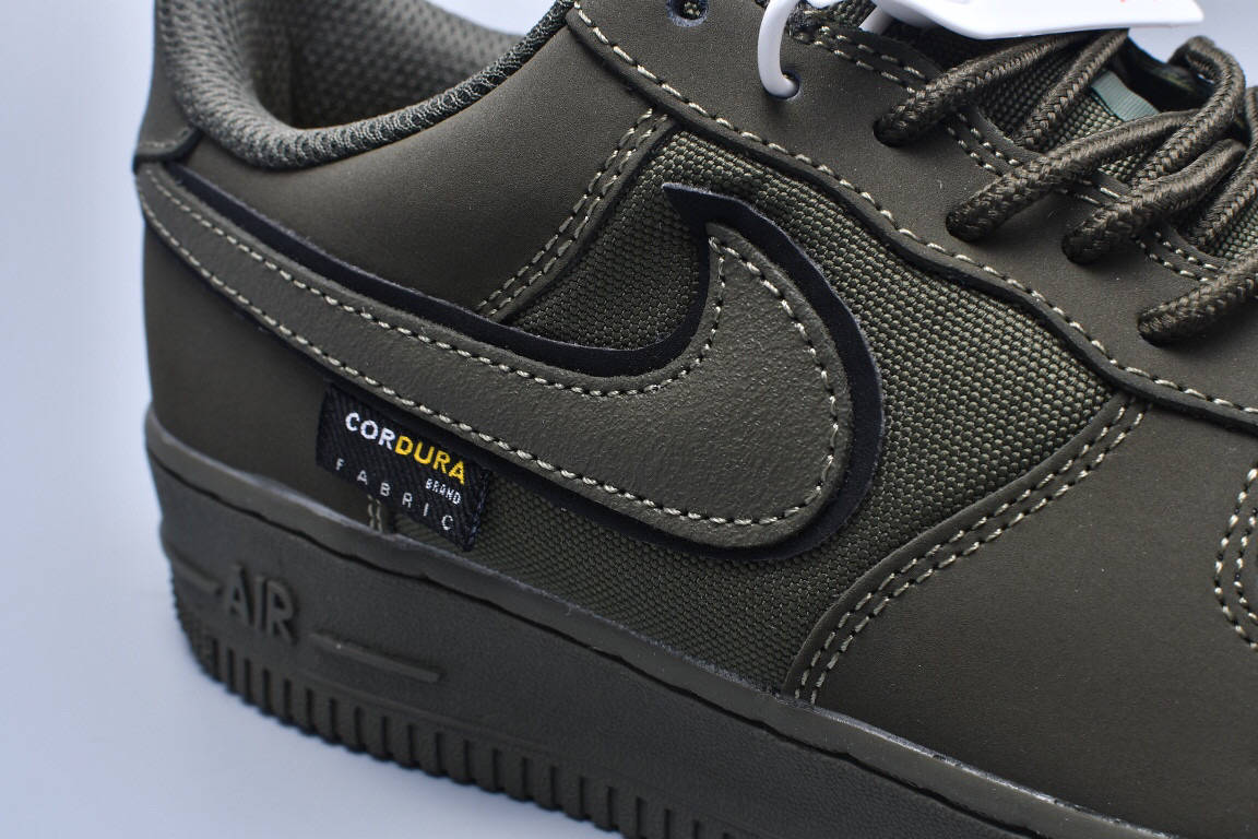耐克橄榄绿 air farce 1 gore tex esape 空军一号机能风低帮运动鞋