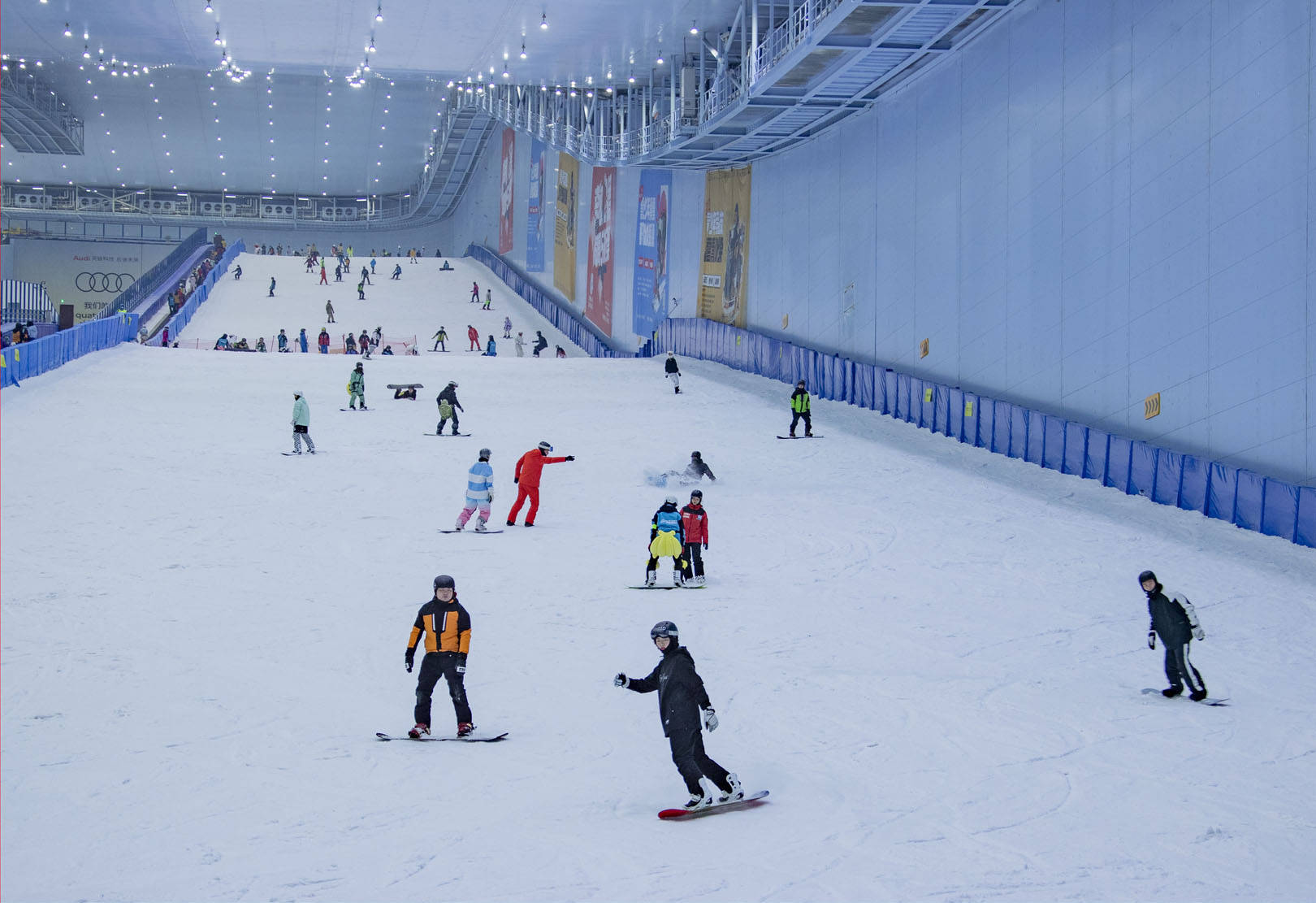 郑州融创滑雪图片