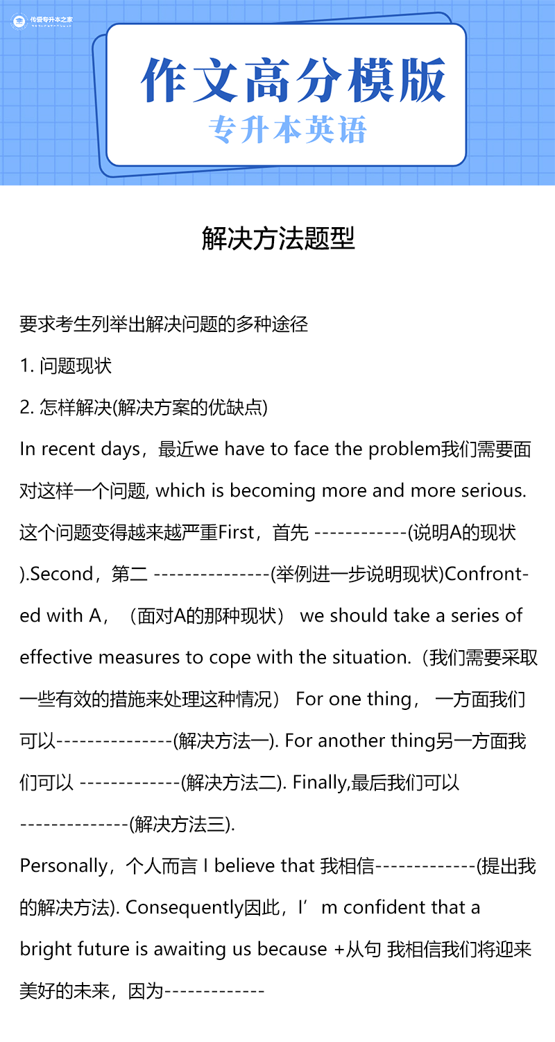 收藏 这些英语作文高分模版背一背 搜狐大视野 搜狐新闻