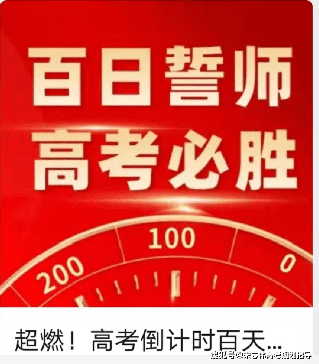 2022高考倒计时一百天一起转为每一个追光少年加油