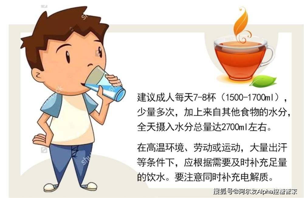 症状|糖友应该这样喝水