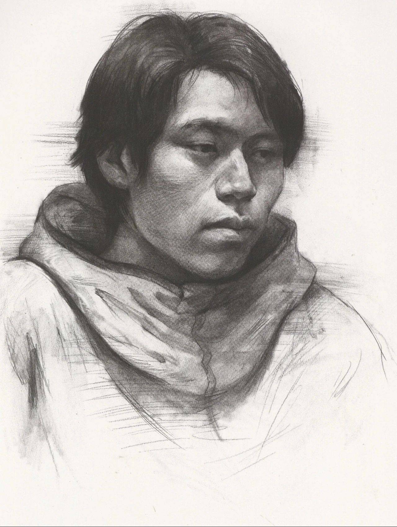 历年国美素描头像高分卷