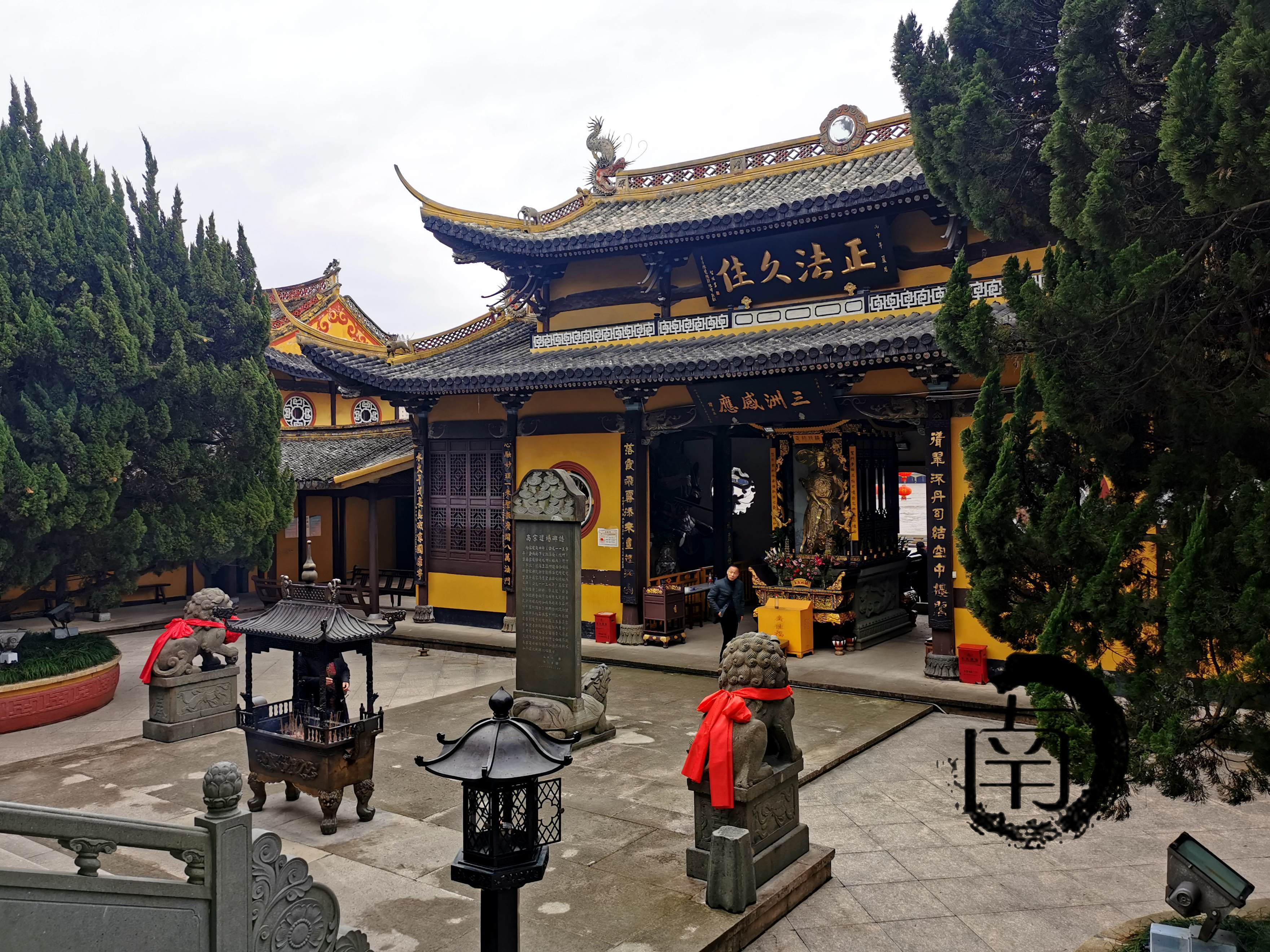 温州江心寺景区图片