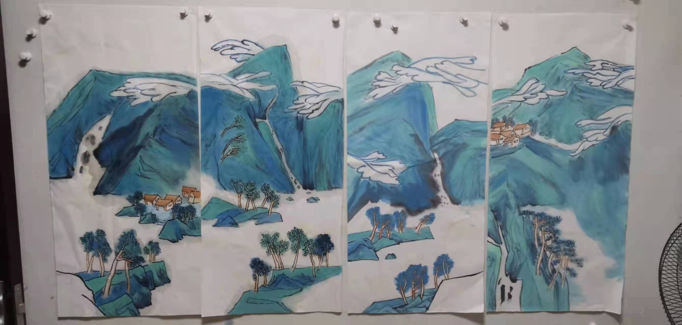 中国美术家协会会员严浩作品鉴赏