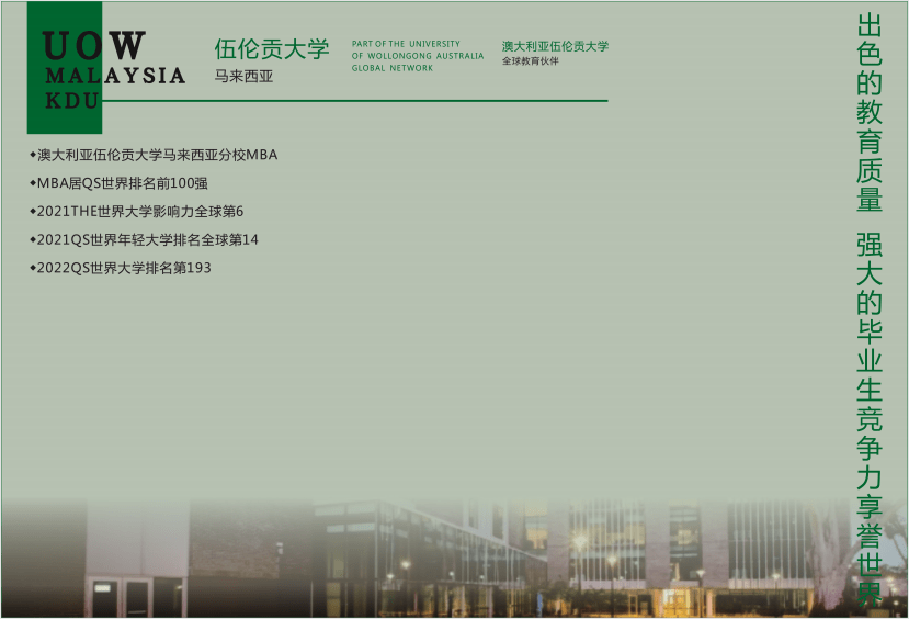 伍伦贡大学硕士研究生国际免联考mba证书究竟靠不靠谱