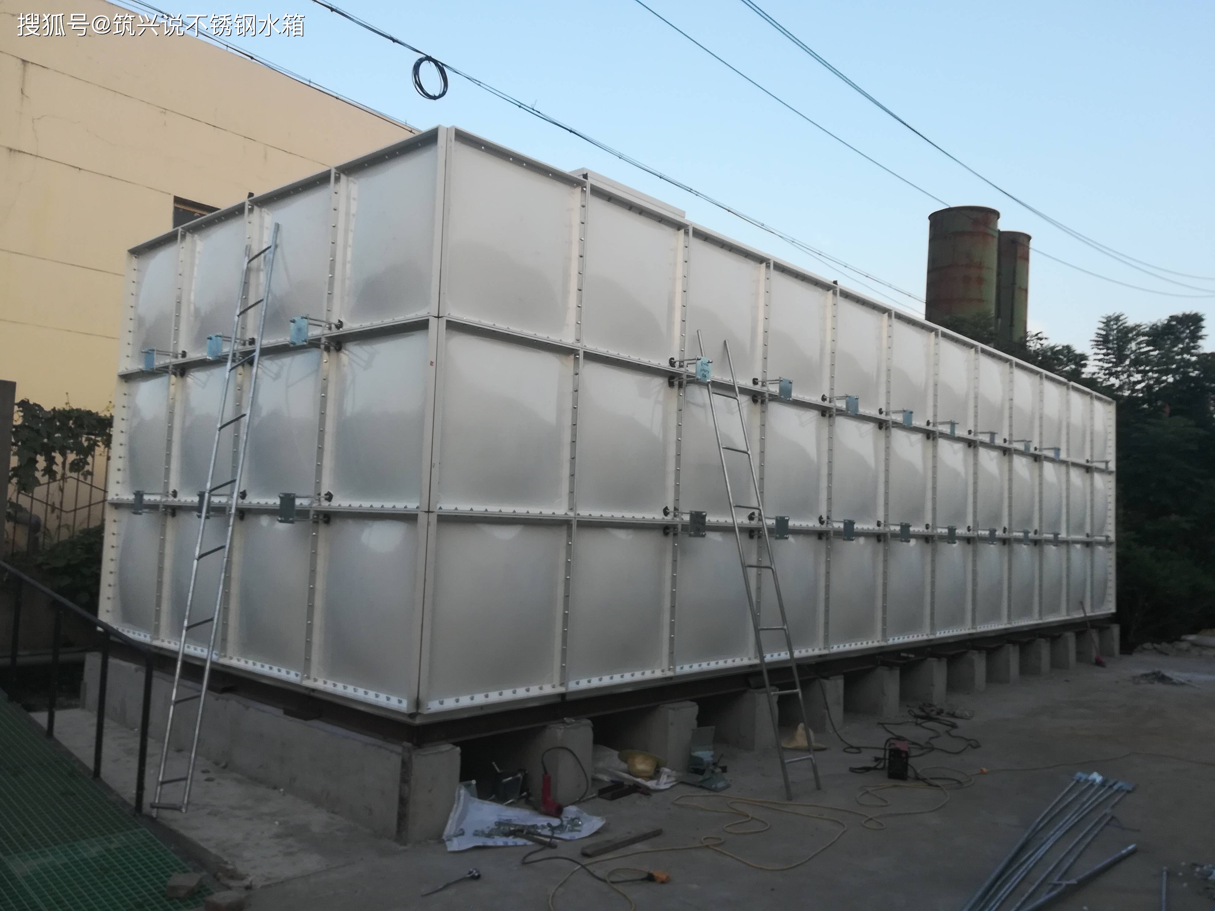 组合式玻璃钢水箱的应用范围