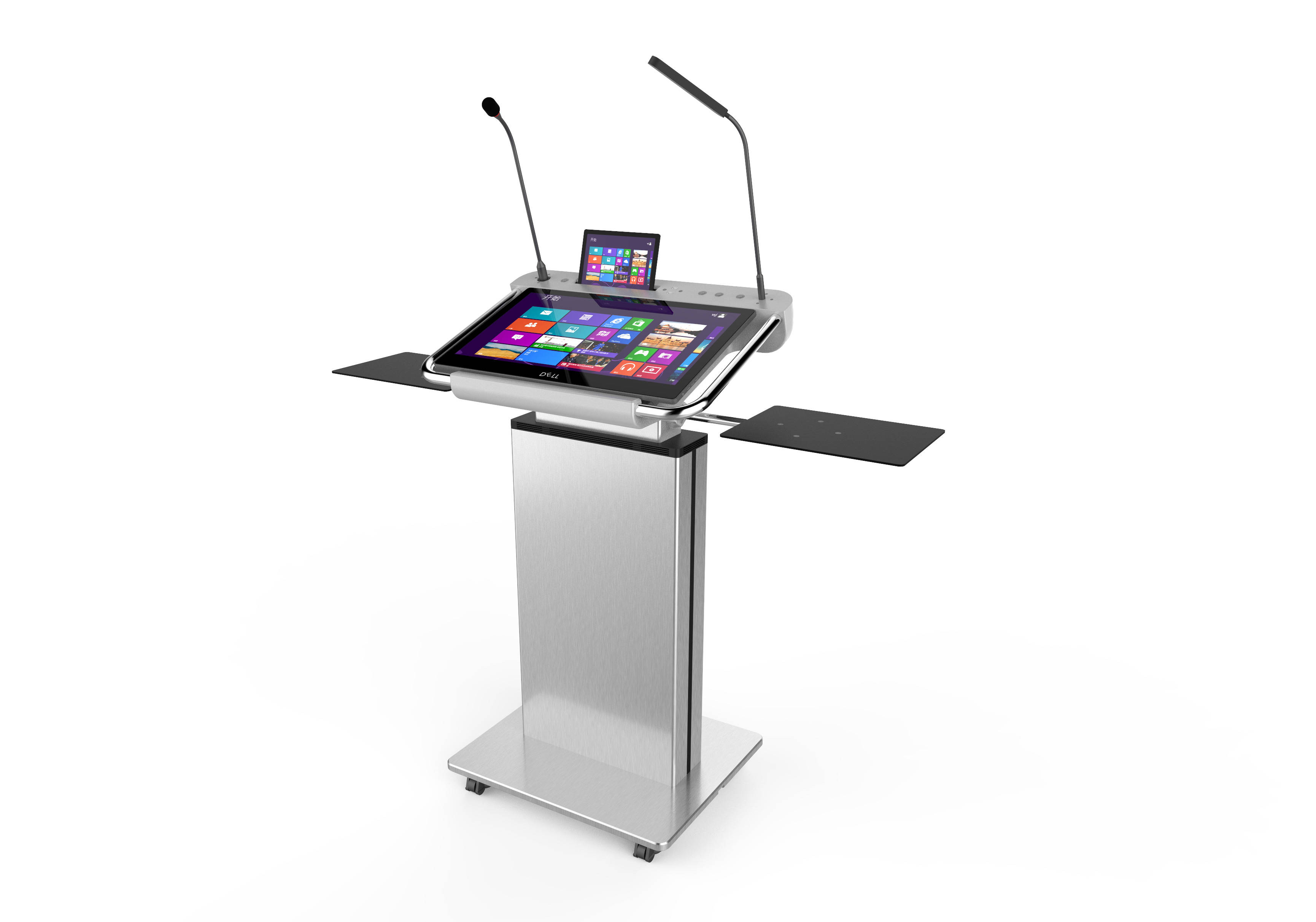 智能讲台主要适用于高校智慧教室,会议室,报告厅以及国际交流中心等